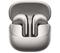 Casti True Wireless Xiaomi Buds 5 BHR8116GL, Bluetooth, ANC, Control tactil, Hi-Fi, Harman AudioEFX, IP54 (Titan)