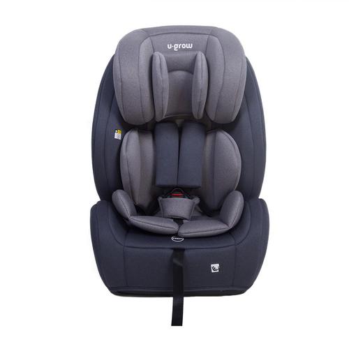 Scaun auto U-grow UG-302IS-GR, 76-150cm, isofix, 15 luni - 12 ani, Gri