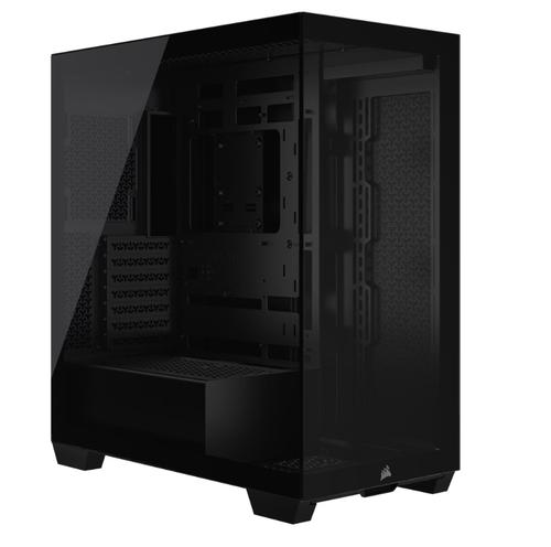 Carcasa Corsair 3500X, Middle Tower, Tempered glass – Negru