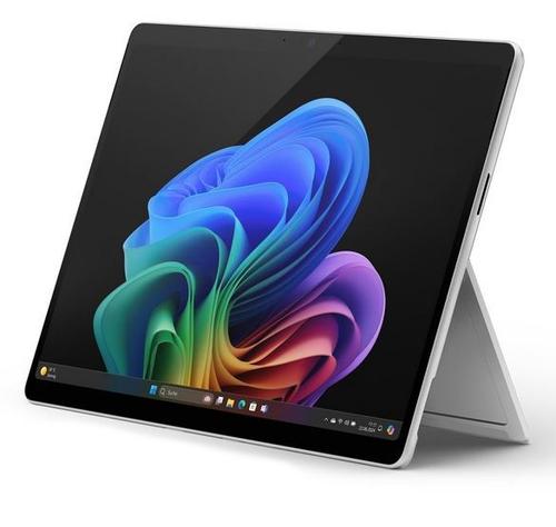 Tableta Microsoft Surface Pro 11 (Copilot+PC), Procesor Qualcomm Snapdragon X Elite, Ecran OLED 13inch, 16GB RAM, 1TB SSD, Windows 11 Home (Argintiu)