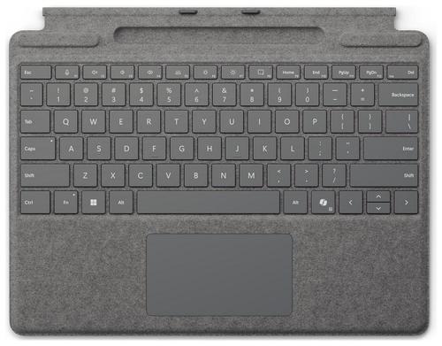 Tastatura Microsoft Surface Pro Keyboard pentru Surface Pro 11/10/9/8 (Gri)