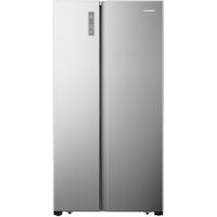 Side by side Heinner HSBS-HS519NFXE++, 519 l, Full No Frost, Clasa E, Display touch, Alarma usa deschisa, H 178.6 c (Inox)