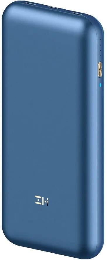 Acumulator extern Xiaomi Power Bank ZMI Pro QB823, 20000 mAh, 65 W, 2x USB-A, 1x USB Type-C (Albastru)