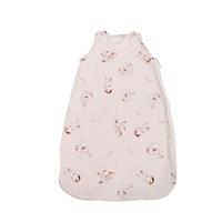 Sac de dormit toamna/iarna pentru copii Lorelli Beige Bunnies, inaltimea maxima de 95 cm