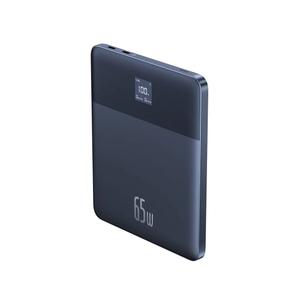 Acumulator extern Baseus Blade 2, 12000 mAh, 65W, 2x USB-C, Incarcare rapida, Ultra-subtire (Albastru)