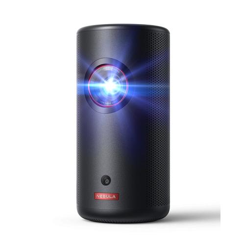 Videoproiector portabil Anker Nebula Capsule 3 Laser GTV, 1080p, 300 ANSI-Lumen, Dolby Digital, Android TV 11.0 (Negru)