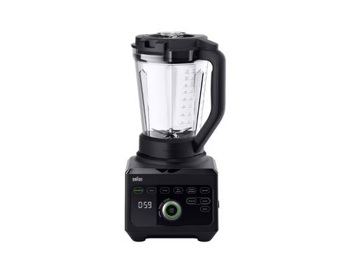Blender cu carafa Braun PowerBlend 9 JB 9040, 1600 W, 45000 RPM, 3 l, 18 programe (Negru) - 0 | YEO