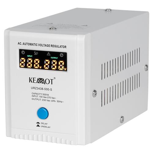 Stabilizator de tensiune automat KEMOT URZ3438, 500VA/350W