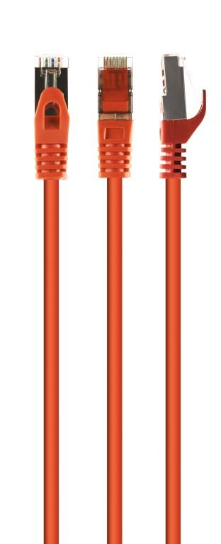 Cablu retea Gembird PP6A-LSZHCU-O-1.5M, S/FTP, Cat. 6A, LSZH, 1.5m (Portocaliu)