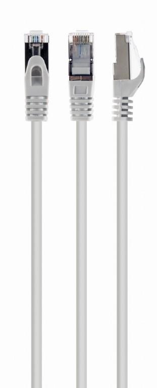 Cablu retea Gembird PP6A-LSZHCU-W-0.5M, RJ45, Cat.6A, SFTP, LSZH, 0.5m (Alb)