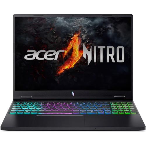 Laptop Gaming Acer Nitro 16 AN16 (Procesor Intel Core i5-14450HX (20M Cache, up to 4.80 GHz), 16inch WUXGA 180Hz, 16GB, 512GB SSD, nVidia GeForce RTX 4050 @6GB, Negru)