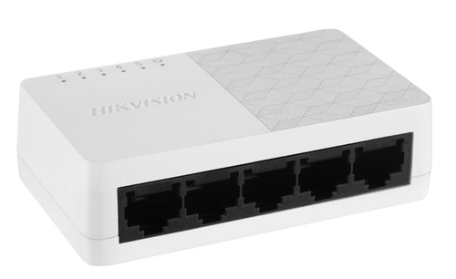 Switch Hikvision DS-3E0505D-O, 5 porturi, Gigabit