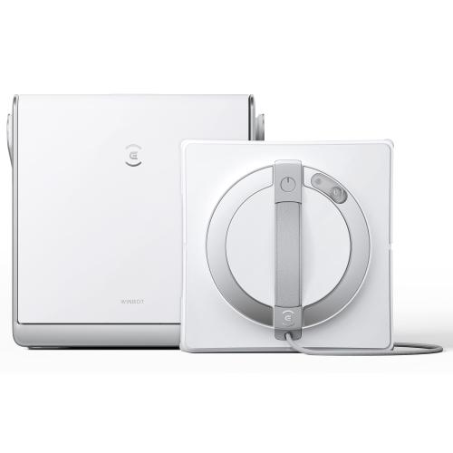 Aspirator de curatat geamuri Ecovacs WINBOT W2 Omni, statie autocuratare, rezervor 60 ml, autonomie 30 m², putere de aspirare 2800Pa (Alb)