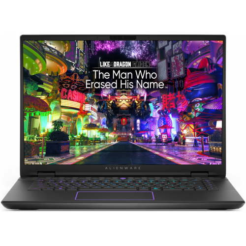 Laptop Gaming Dell Alienware M16 R2 (Procesor Intel® Core™ Ultra 9 185H (24M Cache, up to 5.10 GHz), 16inch QHD+ 240Hz, 64GB DDR5, 2TB SSD, NVIDIA GeForce RTX 4070 @8GB, DLSS 3.0, Windows 11 Pro, Negru/Gri)