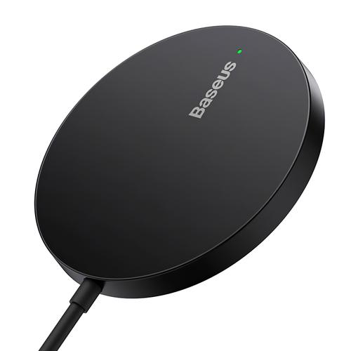 Incarcator Retea Wireless Baseus Simple Mini 3 CCJJ040001, 15 W, 1.67A (Negru)
