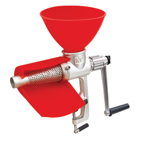Masina fonta pentru tocat rosii Micul Fermier GF-0829-S001-G02 (Rosu/Argintiu)