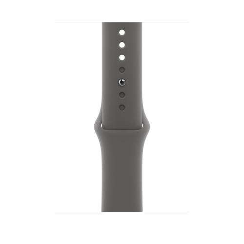 Curea Smartwatch Apple MXLY3ZM/A pentru Watch 46mm, Sport Band, M/L (Gri)