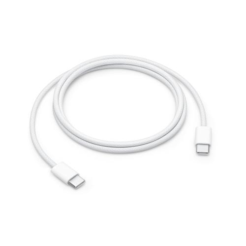 Cablu de date Apple MW493ZM/A, 60 W, USB-C, 1m (Alb) Cablu de date Apple MW493ZM/A, 60 W, USB-C, 1m (Alb)