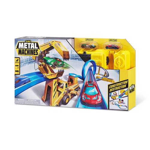 Set de joaca Metal Machines - Macara Masiva, cu pista