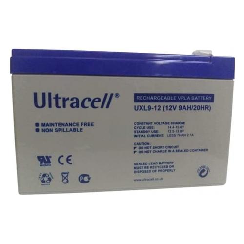 Acumulator stationar 12V/9Ah Ultracell Long Life UXL9-12, borne F2 / T2, 6.3mm