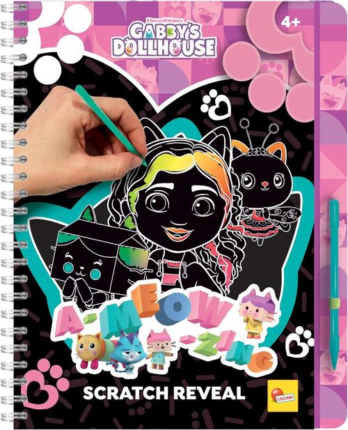 Carticica de razuit Gabby's Dollhouse & pisicute