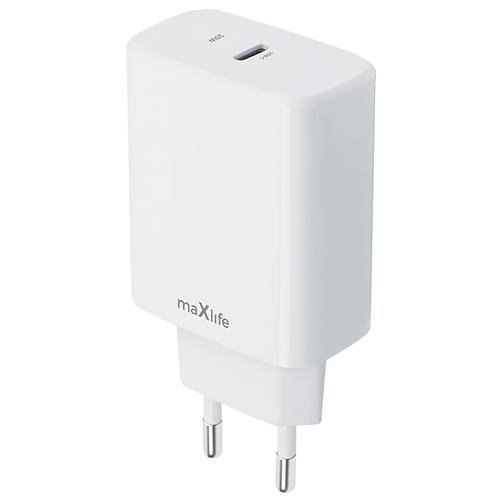 Incarcator Retea MaXlife MXTC-10-20C, 20W, 3A, 1 x USB-C, Alb Incarcator Retea MaXlife MXTC-10-20C, 20W, 3A, 1 x USB-C, Alb