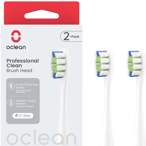 Set 2 capete periuta de dinti Oclean compatibile cu toate periutele electrice Oclean, Alb