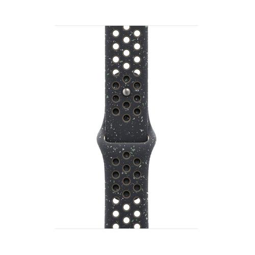 Curea Smartwatch Apple MC2A4ZM/A pentru Watch 40mm, Nike Sport Band, M/L (Negru)