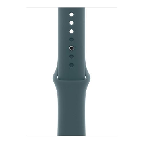 Curea Smartwatch Apple MXLQ3ZM/A pentru Watch 46mm, Sport Band, S/M (Verde)