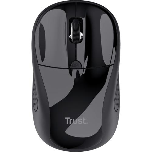 Mouse Wireless Trust Basics,  1600 dpi, USB, Negru