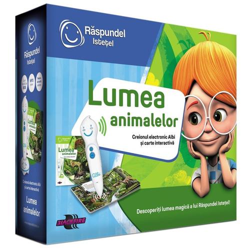 Set Raspundel Istetel - Carte si creion, Lumea animalelor