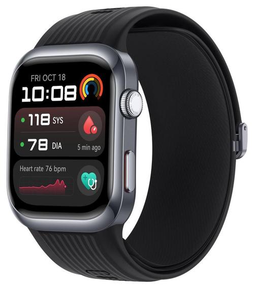 Smartwatch HUAWEI Watch D2, Ecran AMOLED 1.82inch, 48mm, Bluetooth, Android/iOS, Senzor ECG, IP68 (Negru)
