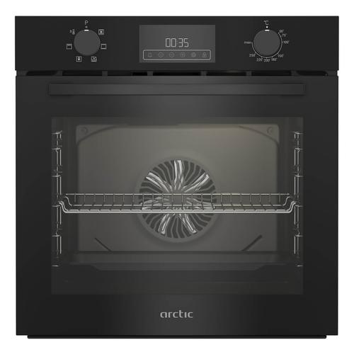 Cuptor incorporabil Arctic ARVI1130BC, Clasa A, Capacitate 71 l, Electric, AeroCooking, Grill, Autocuratare catalitica, 6 functii de gatire, Timer, Control Touch, Aqua Drop Clean (Negru)