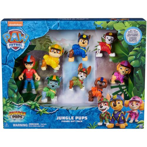 Set 8 figurine Paw Patrol Jungle