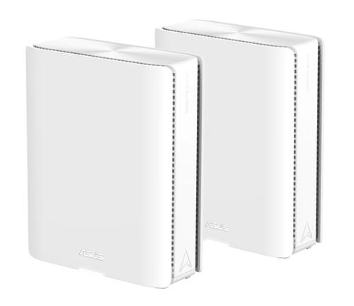 Sistem Wi-Fi Mesh ASUS ZenWiFi BQ16 (W-2-PK), BE25000, Quad-Band, acoperire 740m², Quad-Core 2.6GHz CPU, 256MB/2GB Flash/RAM, 10G dual-port, Smart Home Master SSIDs, AiProtection Pro, Adaptive QoS, VPN server/client, IPTV, OFDMA, Beamforming, AiMesh (Alb - 0 | YEO