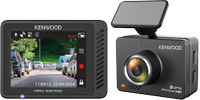 Camera video auto DVR Kenwood DRVA510W, 2K Quad HD, Ecran LCD 2", 4G, Wi-Fi (Negru)