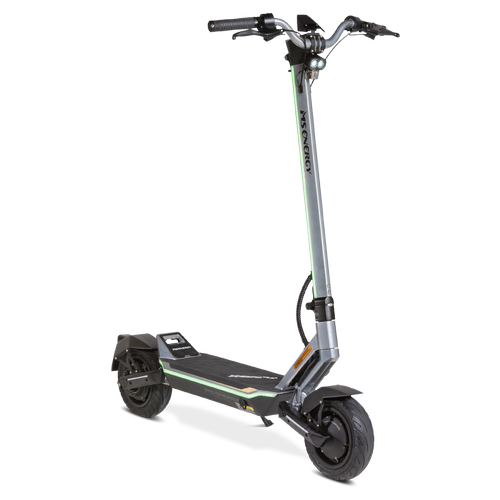 Trotineta electrica MS ENERGY e-romobil FLARE X, Viteza maxima 45km/h, Autonomie maxima 70Km, Motor 2 x 800W, acumulator 52V/18Ah , Roti 10inch, NFC (Negru/Gri)