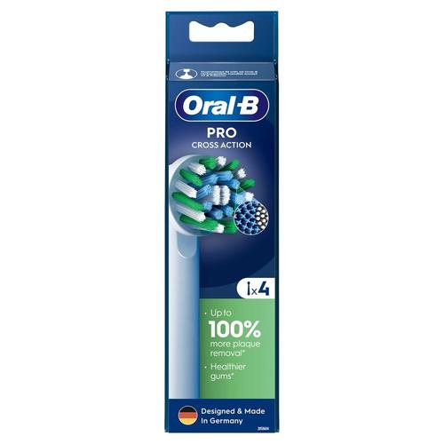 Set 4 rezerve periuta de dinti electrica Oral B Cross Action EB50-4