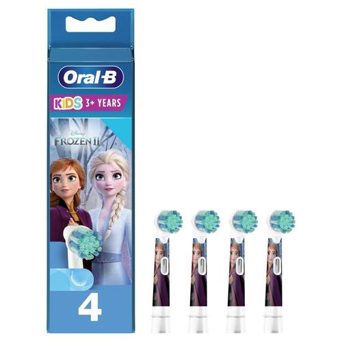 Set 4 rezerve periuta de dinti electrica pentru copii Oral-B EB10-4 Frozen