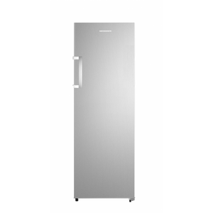 Congelator Heinner HFF-HS240NFXE++, 240 l, Full No Frost, 7 compartimente, Lumina LED, Alarma usa deschisa, Usa reversibila, H 172 cm (Inox)