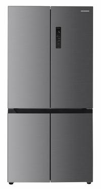 Side by Side Multidoor Heinner HSBS-HM522MDNFXE++, 522 l, Clasa E, Total No Frost, Multi Air-Flow, InoxCool, H 190 cm (Inox)