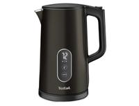 Fierbator Tefal Digital KI831E10, 5 trepte de temperatura, functie Pastrare la cald, filtru anticalcar detasabil (Negru)