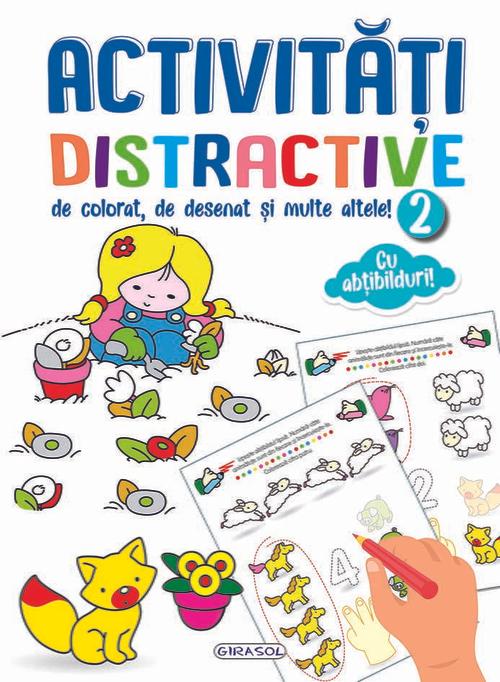 Carte Activitati distractive de colorat, de desenat 2