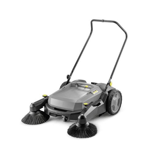 Masina de maturat manuala Karcher KM 70/20 C 2 SB, container 20L, doua perii laterale (Negru/Gri) - 0 | YEO