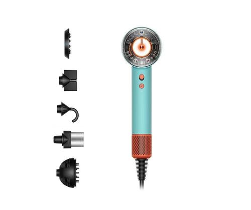 Uscator de par Dyson Supersonic Nural HD16, 1600W, 3 viteze, 4 trepte temperatura (Verde/Topaz)