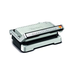 Gratar electric Tefal Optigrill 4 in 1 XL GC784D30, 2200W, 12 programe automate, pana la 8 persoane, placi antiaderente detasabile, tava de copt (Argintiu)