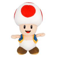 Jucarie de plus Nintendo Together Super Mario Toad, 20 cm