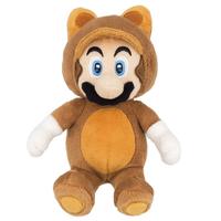 Jucarie de plus Nintendo Together Super Mario Tanooki, 22 cm