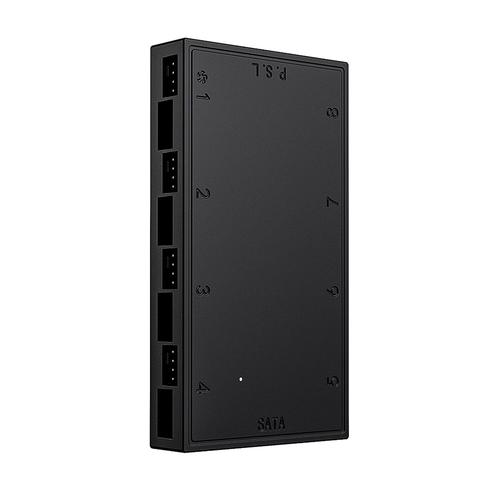 HUB RGB ventilatoare ID-Cooling HA-08 aRGB, 115x63x16.5mm, Negru