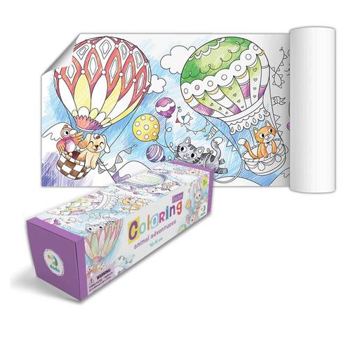 Poster de colorat Dodo Aventurile animalutelor